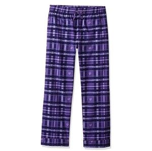 Glitch Plaid PJ Bottoms Purple Twitch